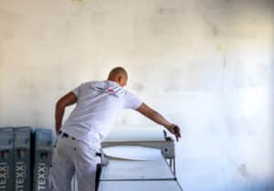 Renovlies laten behangen